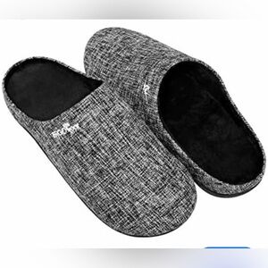 Ergofoot Women’s Gray House Shoes Slippers With Arch Support